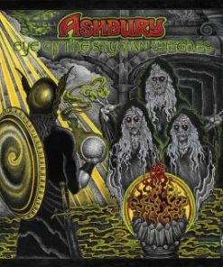 ASHBURY Eye of the Stygian Witches LP GREY YELLOW VINYL