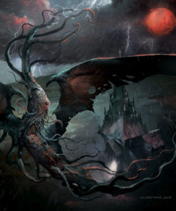 SULPHUR AEON The Scythe Of Cosmic Chaos LP DARK GREEN VINYL