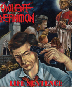 VIOLENT DEFINITION Life Sentence LP BLUE VINYL