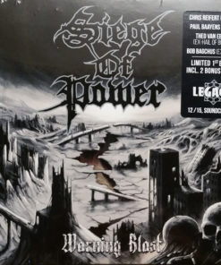 SIEGE OF POWER Warning Blast DIGIPACK CD