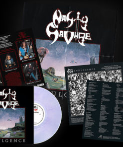 NASTY SAVAGE - Indulgence LP Clear/Purple Marbled VINYL ( Ltd. 300 copies worlwide )