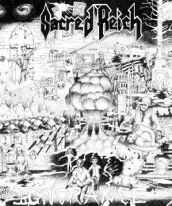 SACRED REICH Ignorance LP BI-Colour RED / WHITE VINYL