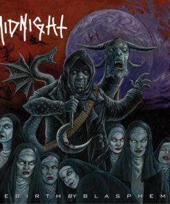 MIDNIGHT Rebirth By Blasphemy 7" Inch BLACK VINYL