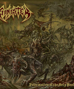 SINISTER Deformation Of The Holy Realm LP RED VINYL