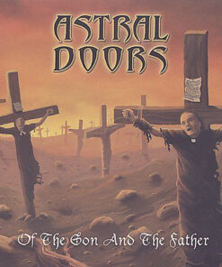 ASTRAL DOORS Of the Son and the Father LP ORANGE VINYL