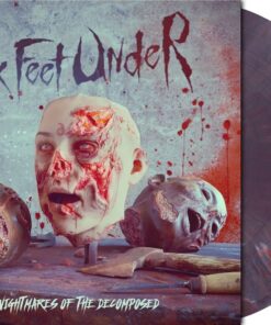 SIX FEET UNDER Nightmares of the Decomposed LP Grey Blue Marbled Vinyl (ltd. 300) VINYL