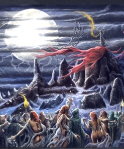 VARATHRON Glorification Under the Latin Moon 2LP CLEAR VINYL