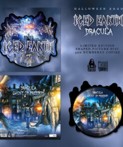 ICED EARTH Dracula SHAPE PICTURE VINYL