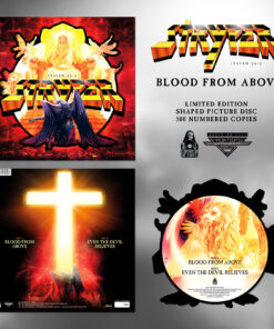 STRYPER Blood from Above PICTURE SHAPE DISC VINYL