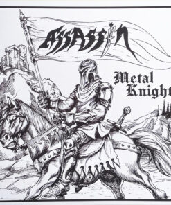 ASSASSIN Metal Knights 2LP WHITE MARBLED VINYL