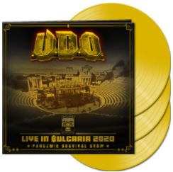 UDO Live in Bulgaria 2020  3LP YELLOW VINYL