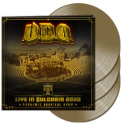 UDO Live in Bulgaria 2020  3LP GOLD VINYL