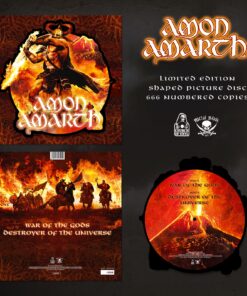 AMON AMARTH War Of The Gods PICTURE SHAPE DISC VINYL