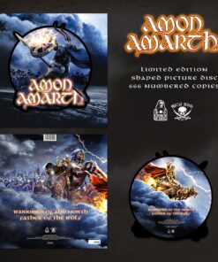 AMON AMARTH Warriors of the North PICTURE SHAPE DISC VINYL