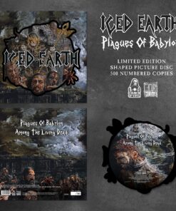 ICED EARTH Plagues Of Babylon PICTURE SHAPE DISC VINYL