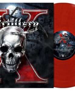 ARTILLERY X  LP Blood Red Blue Marbled VINYL Ltd 300