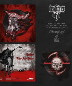 DESTROYER 666 Traitor PICTURE SHAPE DISC VINYL Ltd 350