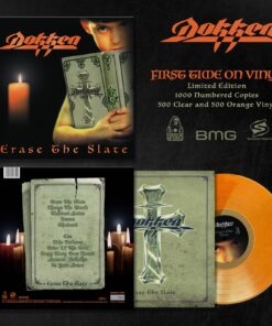 DOKKEN Erase the Slate LP ORANGE VINYL Ltd 500