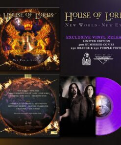 HOUSE OF LORDS New World / New Eyes LP PURPLE VINYL Ltd 250 copies