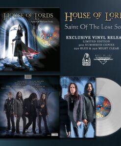 HOUSE OF LORDS Saint Of The Lost Souls LP MILKY CLEAR VINYL Ltd 250 copies