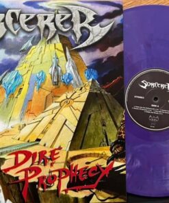 SORCERER (ARG) Dire Prophecy LP PURPLE SPLATTER VINYL  Ltd 100