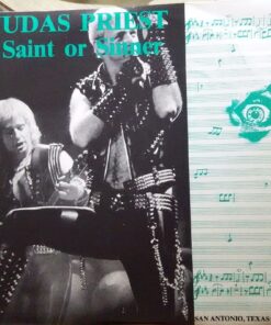 JUDAS PRIEST Saint or Sinner LP VINYL San Antonio, Texas - 1982-1983 Unofficial Release