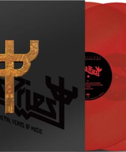 JUDAS PRIEST Reflections 50 Heavy Metal Years of Music 2LP RED VINYL