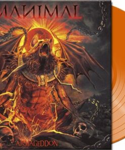 MANIMAL Armageddon LP ORANGE VINYL