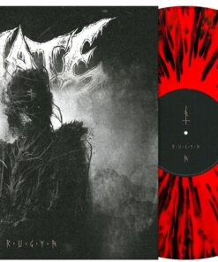 HATE Rugia LP RED BLACK SPLATTER VINYL Ltd 200 copies worldwide