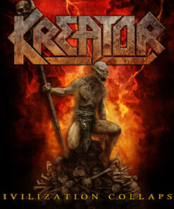 KREATOR Civilization Collapse 7" Inch WHITE VINYL  Ltd 250 copies worldwide