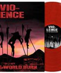 VIO-LENCE Let the World Burn LP CRIMSON MARBLED VINYL EP  Ltd 400