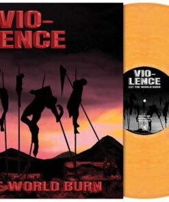 VIO-LENCE Let the World Burn LP Firefly Glow MARBLED VINYL EP  Ltd 300
