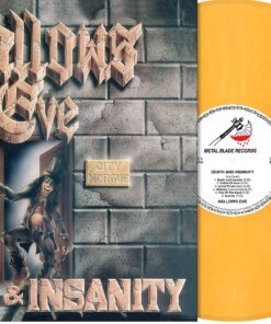 HALLOWS EVE Death and Insanity LP ORANGE IN EFFECT Marbled VINYL  Ltd 200