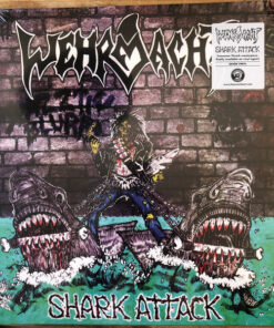 WEHRMACHT Shark Attack LP SILVER VINYL Ltd 200 copies