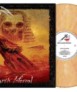 SATAN Earth Infernal LP ORANGE RED BROWN VINYL Ltd 500