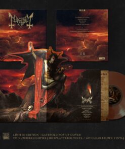 MAYHEM Daemon LP CLEAR BROWN VINYL