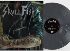 SKULL FIST Paid in Full LP White Black Marbled VINYL