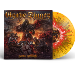 GRAVE DIGGER Symbol Of Eternity LP Yellow/Gold/White/Red VINYL