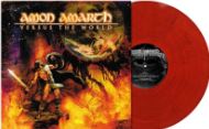 AMON AMARTH Versus The World LP Crimson Red Marbled VINYL