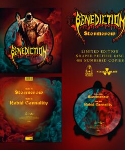BENEDICTION Stormcrow PICTURE SHAPE DISC VINYL