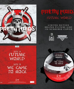 PRETTY MAIDS Future World PICTURE SHAPE DISC VINYL  Ltd 350 copies