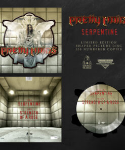 PRETTY MAIDS Serpentine PICTURE SHAPE DISC VINYL  Ltd 350 copies