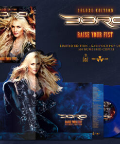 DORO Raise your Fist 2LP BLUE VINYL