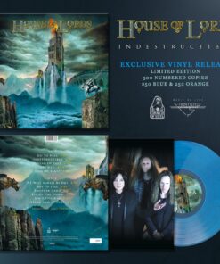 HOUSE OF LORDS Indestructible LP CLEAR BLUE