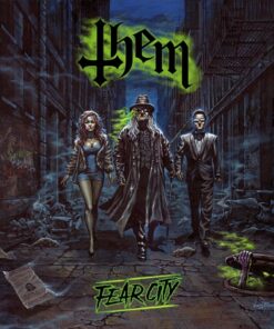 THEM Fear City LP GREEN / BLACK SPLATTER VINYL