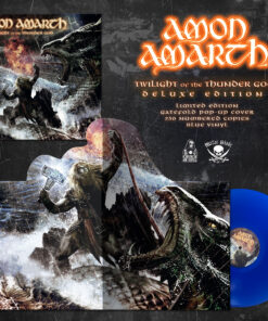 AMON AMARTH Twilight Of The Thunder God LP PopUp BLUE VINYL Ltd 250 copies worldwide