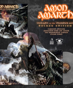 AMON AMARTH Twilight Of The Thunder God LP PopUp CLEAR VINYL Ltd 250 copies worldwide