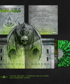 OVERKILL White Devil Armory 2LP GREEN BLACK SPLATTER VINYL