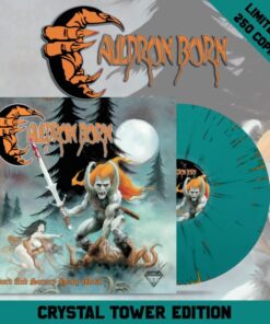 CAULDRON BORN Sword And Sorcery Heavy Metal LP Transparent Green with Orange Splatter VINYL