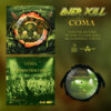 OVERKILL Coma / Horrorscope LP PICTURE SHAPE DISC VINYL